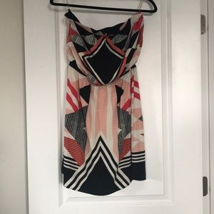 Express Strapless dress